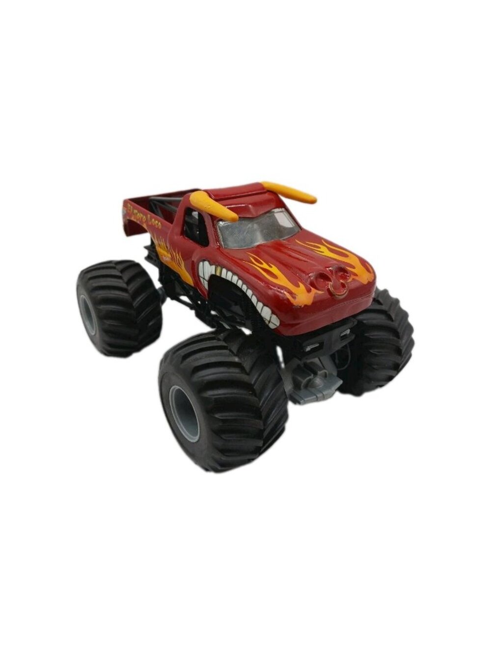 Hot Wheels Monster Jam El Toro Loco Bull Dark Red Yellow 1:64 Scale